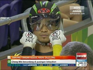 Sarung tangan kontroversi Azizulhasni Awang dilelong