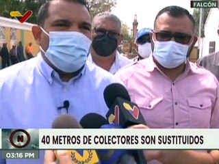 Gobierno de Falcón inició rehabilitación del sistema de agua en la Vela de Coro