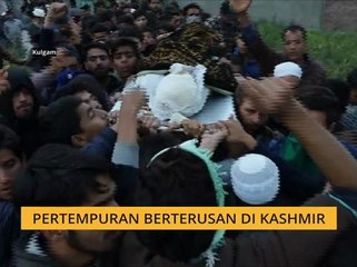 Pertempuran berterusan di Kashmir