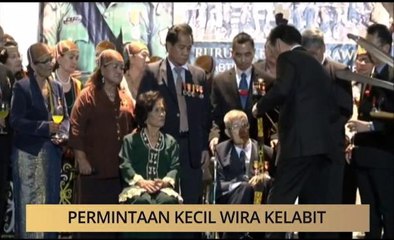 AWANI - Sarawak: Permintaan kecil wira Kelabit