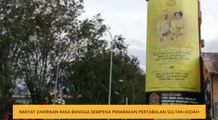 Rakyat zahirkan rasa bangga sempena perarakan Pertabalan Sultan Kedah