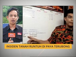 Insiden tanah runtuh di Paya Terubong