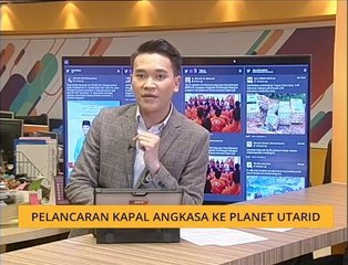 #Bualan 21 Okt: Pelancaran kapal angkasa ke planet Utarid