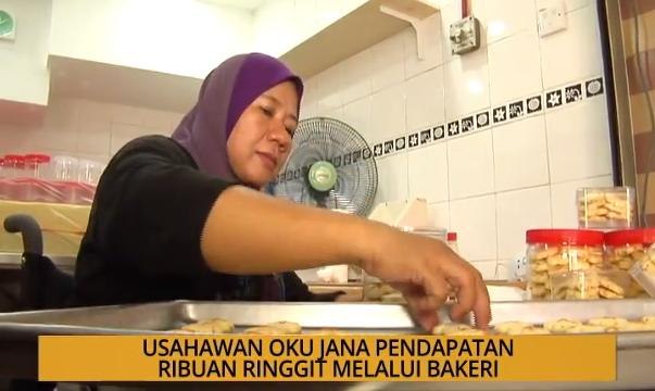 SME; Usahawan OKU jana pendapatan ribuan ringgit melalui bakeri