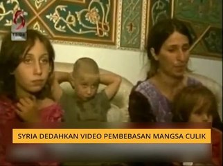Syria dedahkan video pembebasan mangsa culik