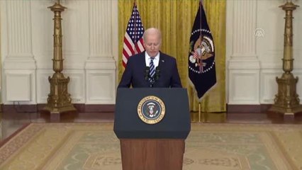 WASHINGTON - Biden, Rus bankalarını ve ekonomisini hedef alan yaptırımları açıkladı
