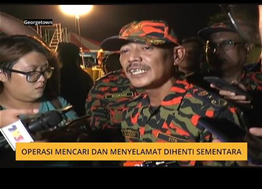 Tanah runtuh: Operasi mencari dan menyelamat dihenti sementara