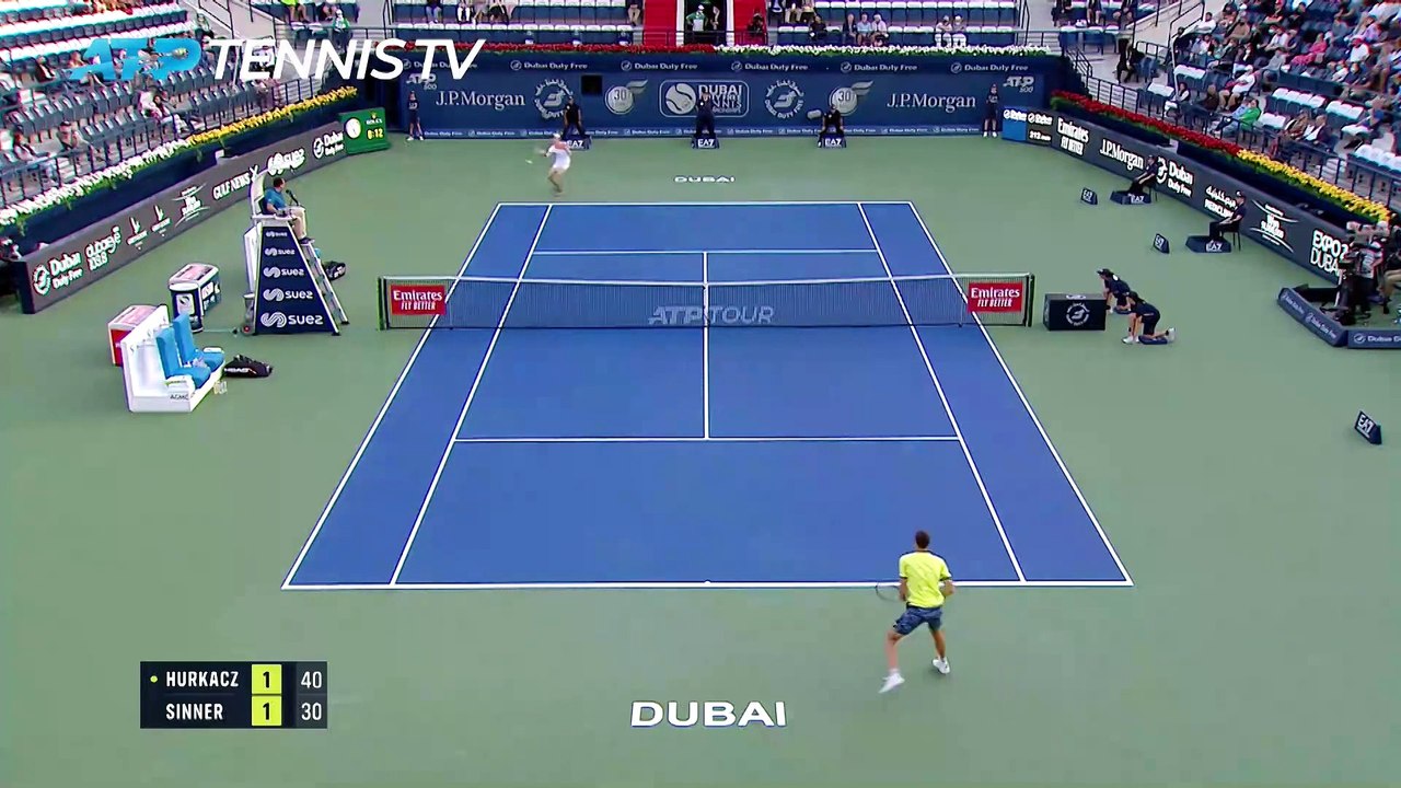 Highlights: Hurkacz gegen Sinner ohne Probleme