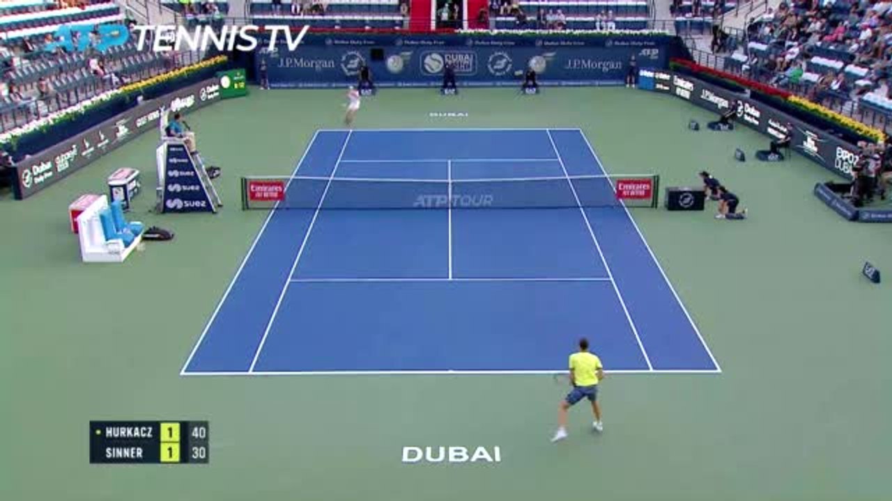 Highlights: Hurkacz gegen Sinner ohne Probleme