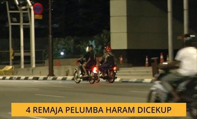 4 remaja pelumba haram dicekup