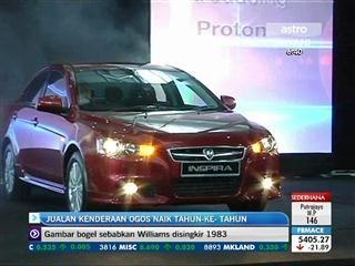 Jualan kenderaan Ogos naik tahun-ke-tahun