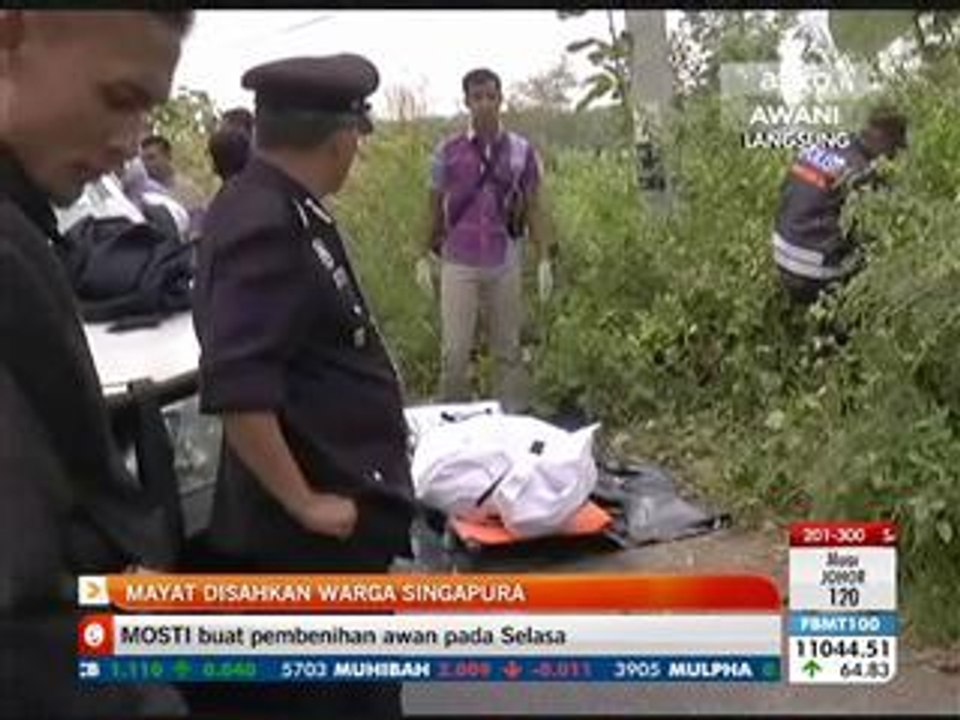 Mayat disahkan warga Singapura