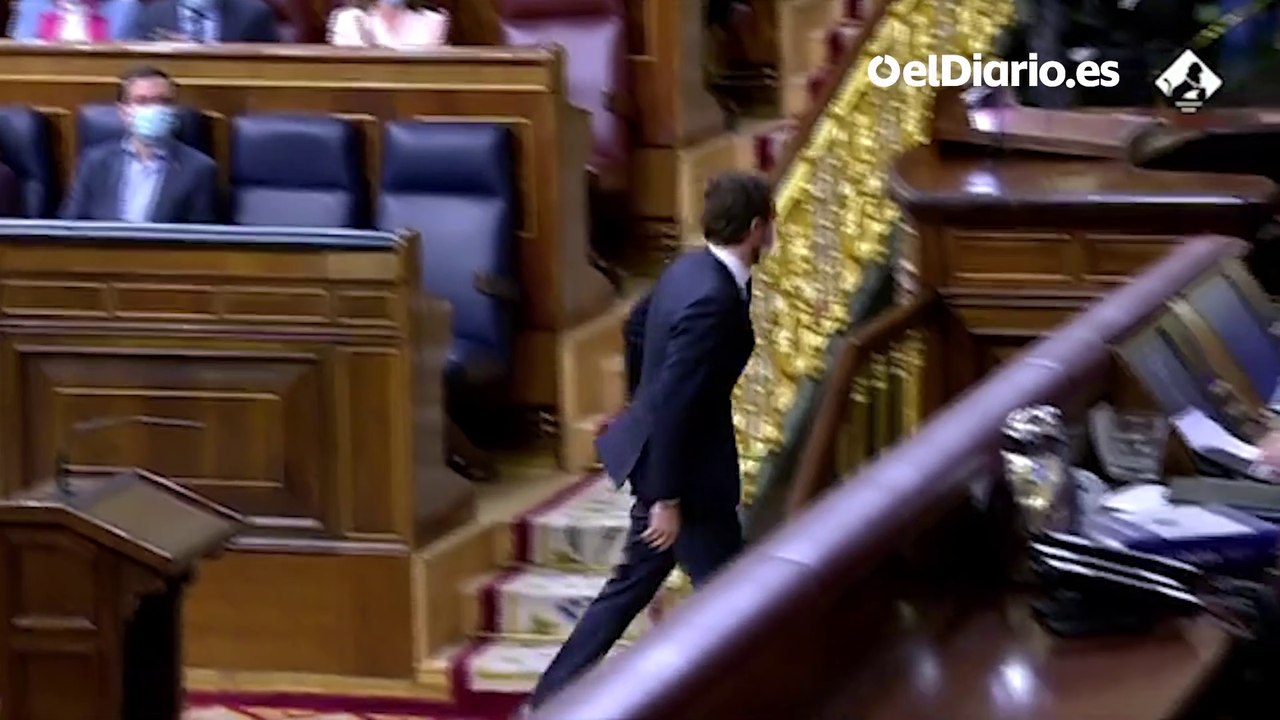 Casado se despide del Congreso: "Entiendo la política desde el respeto a los adversarios y la entrega a los compañeros"