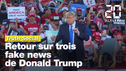 Lancement de «Truth Social»: Retour sur trois fake news propagées par Donald Trump