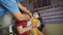 Camboya inicia la vacunación contra la covid-19 de niños de entre 3 y 5 años