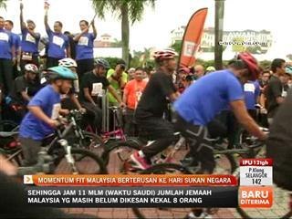Momentum Fit Malaysia berterusan ke Hari Sukan Negara setakat jam 2 petang