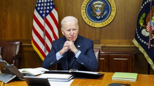 US President Joe Biden announces fiscal sanctions on Russia over Ukraine crisis