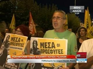 Perhimpunan tanda solidariti kepada pelarian