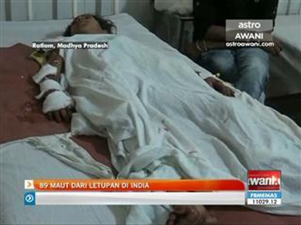 89 maut letupan di India