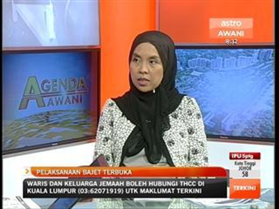 Agenda Awani: Pelaksanaan bajet terbuka