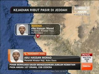 Kejadian ribut pasir di Jeddah