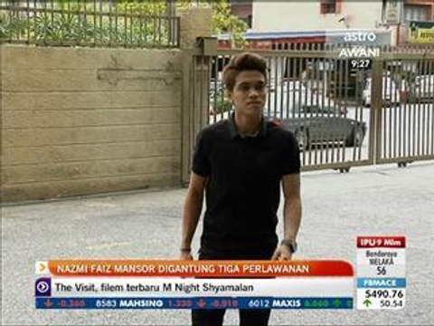 Nazmi Faiz Mansor digantung tiga perlawanan