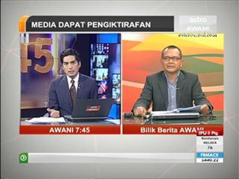 Media dapat pengiktirafan