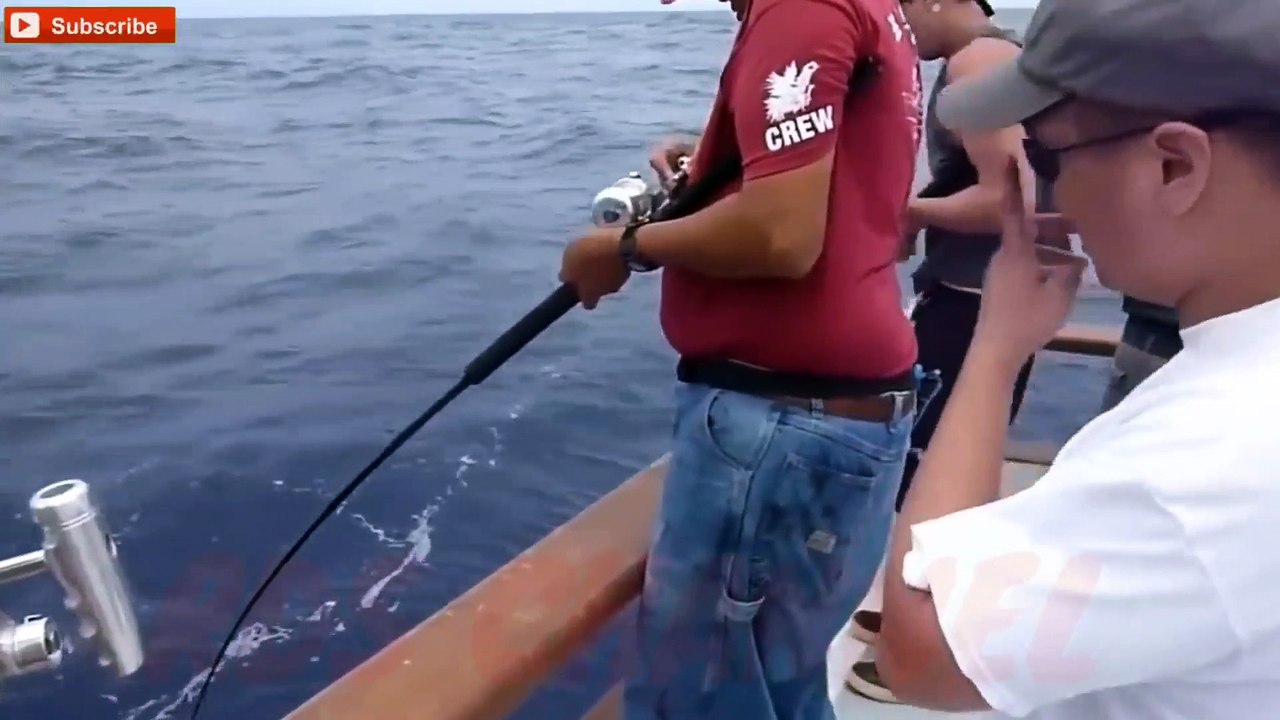 fishing in the sea is really fun