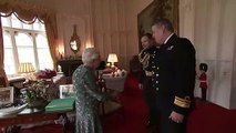 I'm Here! The Queen Meets Her Defence Secretaries