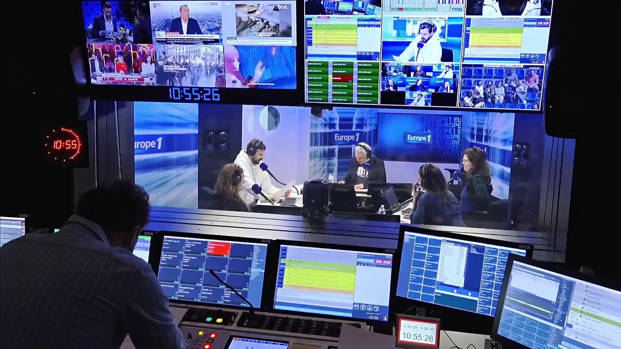 Les stories d'Antoine de Caunes, Édouard Baer, Dominique Besnehard et Vincent Cassel