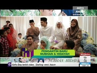 Selamat pengantin baru, Nubhan dan Hidayah