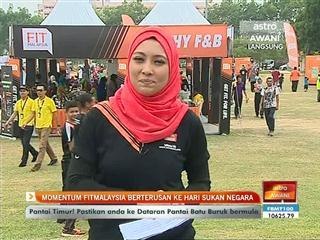 Momentum Fit Malaysia berterusan ke hari Sukan Negara