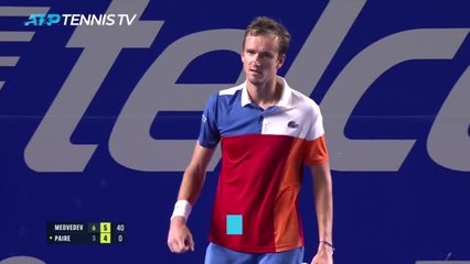 Medvedev sees off in Paire in Acapulco