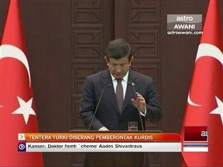 Tentera Turki diserang pemberontak Kurdis