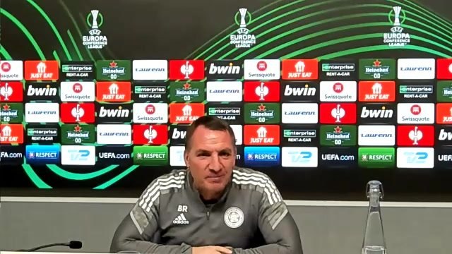 Rodgers on returning players and need to win the Europa Conference League