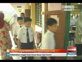 455,929 calon menduduki peperiksaan UPSR