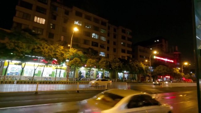 4K Night Bus Ride__ downtown Walk part 2 Night Life China GoPro Hero 9 WalkTube 4K WalkTube 4K