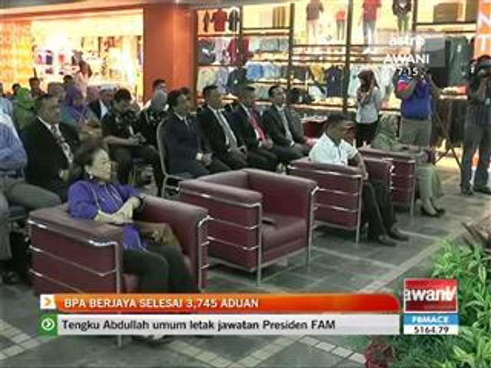 BPA berjaya selesai 3,745 aduan