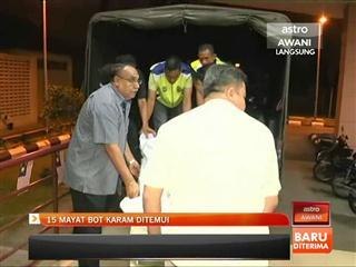 15 mayat bot karam ditemui