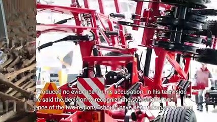 In long speech Putin recognizes two Ukrainian regions as independent a