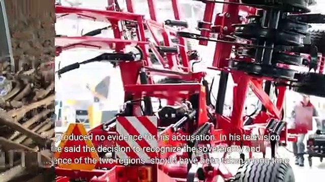 In long speech Putin recognizes two Ukrainian regions as independent a