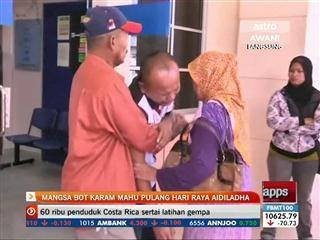 Mangsa bot karam mahu pulang Hari Raya Aidiladha