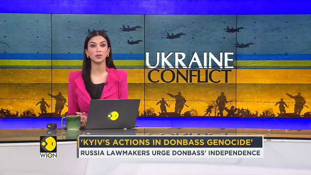 Ukraine crisis 'Donbass is committing genocide,' says Russian President Vladimir Putin World News
