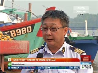 Perkembangan insiden bot karam di Sabak Bernam