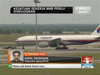 Kesatuan sekerja MAB perlu diwujudkan