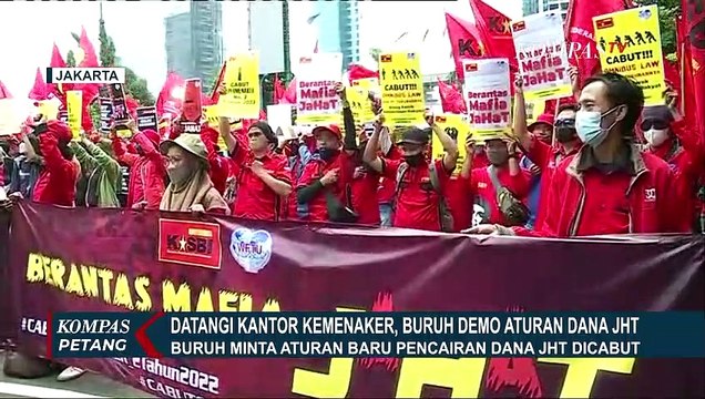 Datangi Kantor dan Unjuk Rasa, Ketum KASBI: Menaker Ida Fauziyah Janji Akan Ubah Aturan soal JHT!