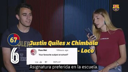 Eric García y el reto de los 90 segundos / FCB