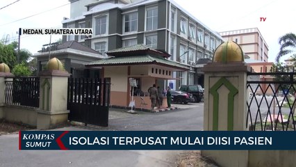 Lokasi Isoter di Asrama Haji Medan Kembali Terima Pasien Terkonfirmasi Covid-19