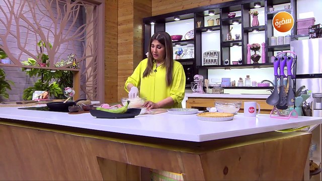 تارت الكنافة بالشوكولاتة و الموز | غادة التلي