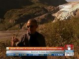 Barack Obama melawat ke Alaska lihat kesan pemanasan global